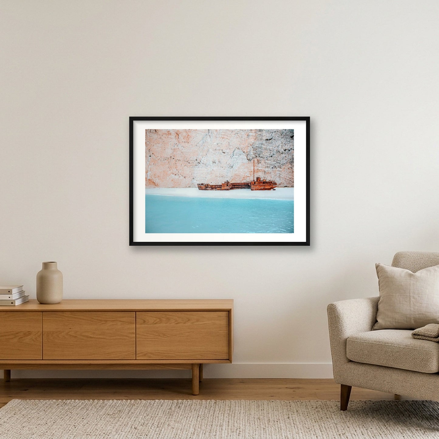 19 — 84×59cm, 33×23" Black Frame