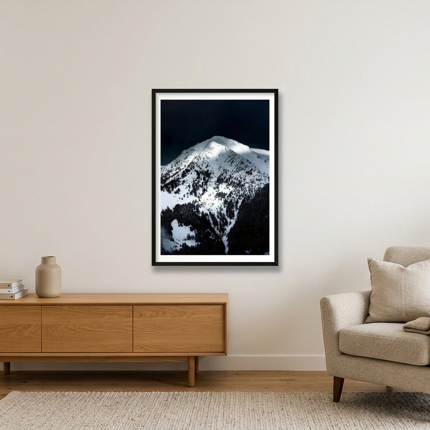 52 — 59×84cm, 23×33" Black Frame