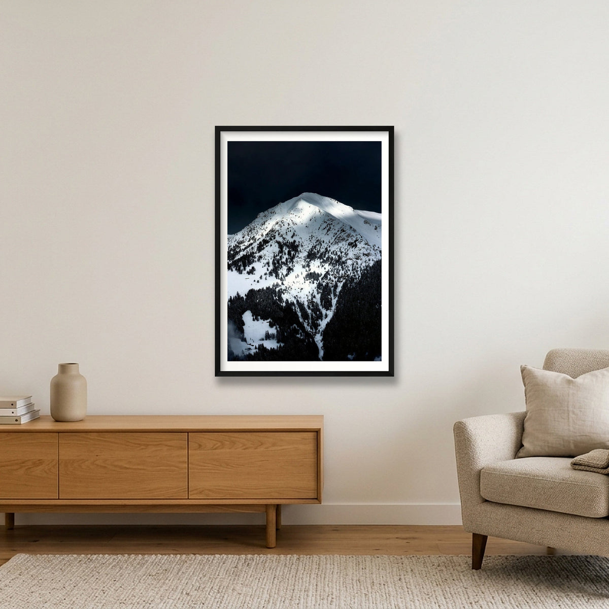 52 — 59×84cm, 23×33" Black Frame