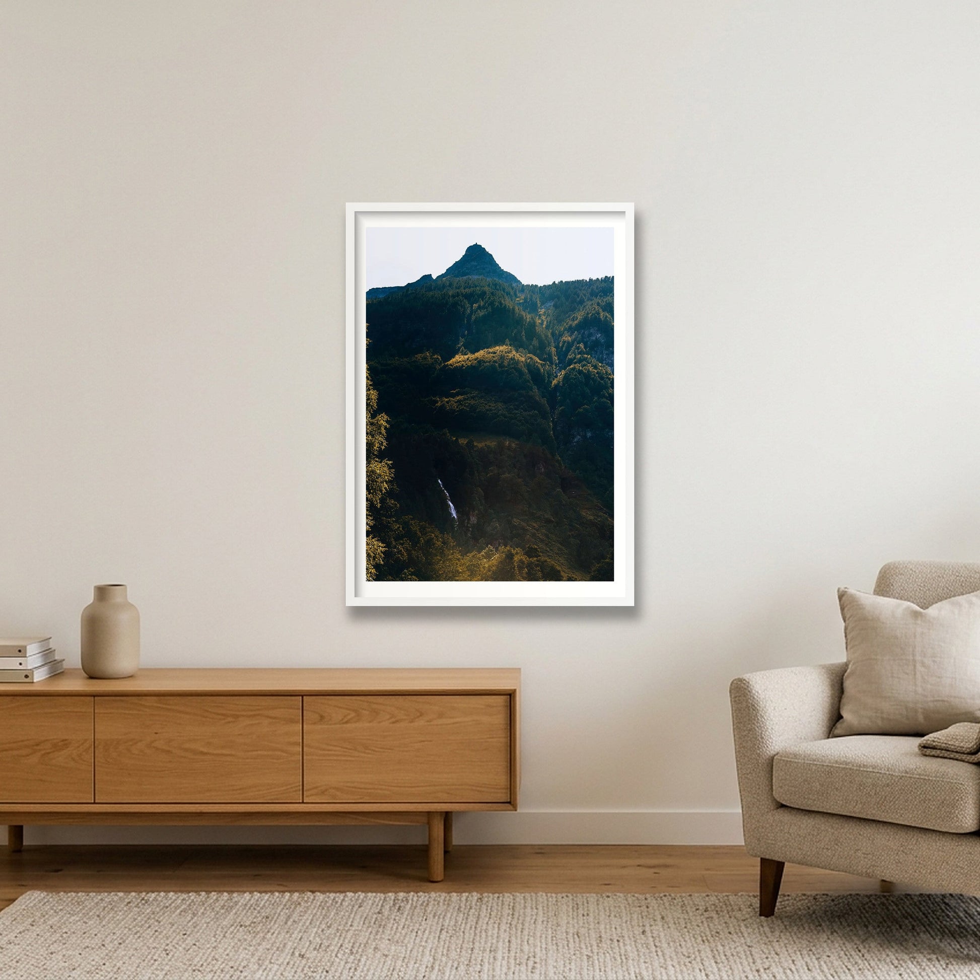 500 — 59×84cm, 23×33" White Frame