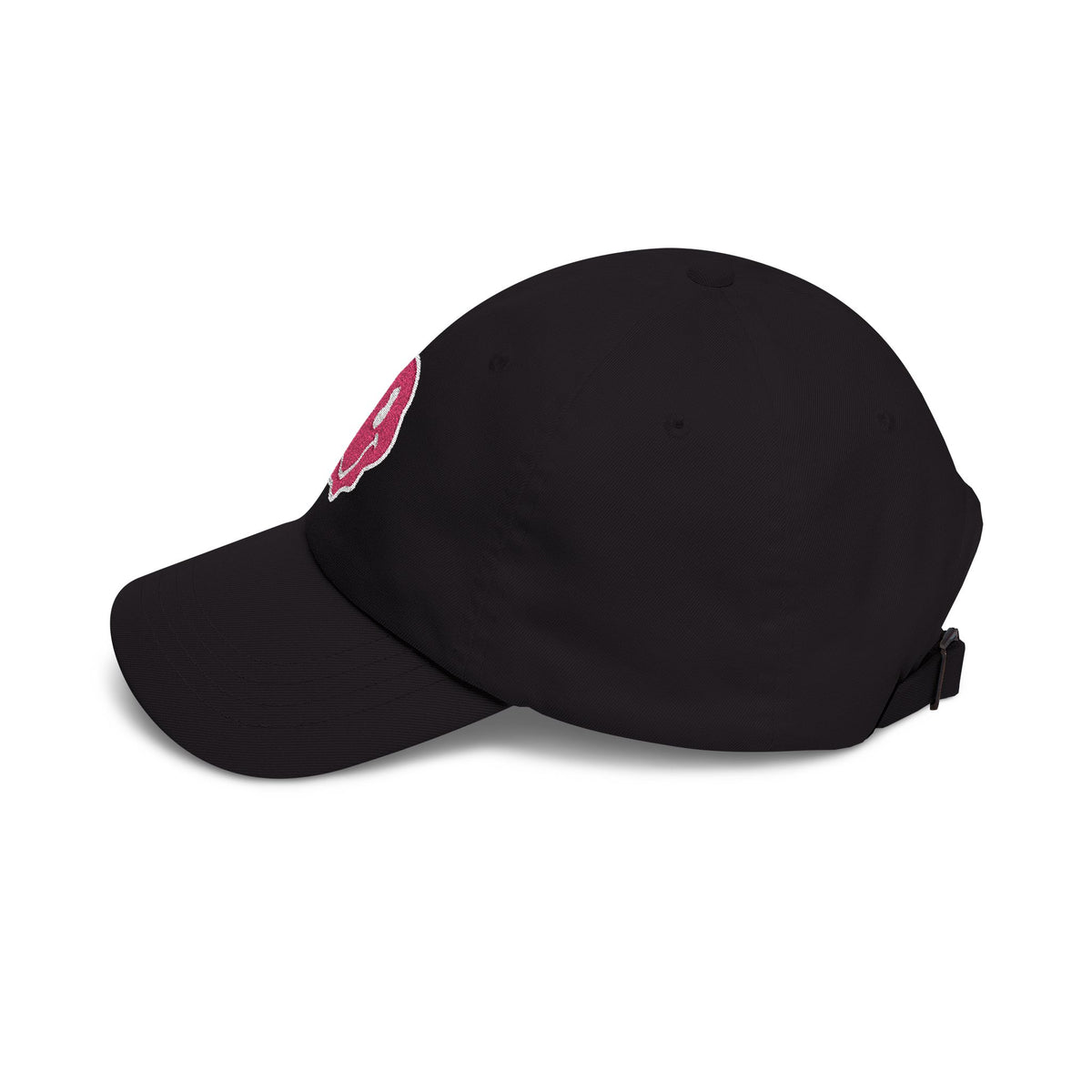 Embroidered Smiley Face Hat Gift For Her Emoji Cap Pink Drip Smile Cap Streetwear Aesthetic Dad Hat Y2K Style Casual Outfit Trendy Graphic