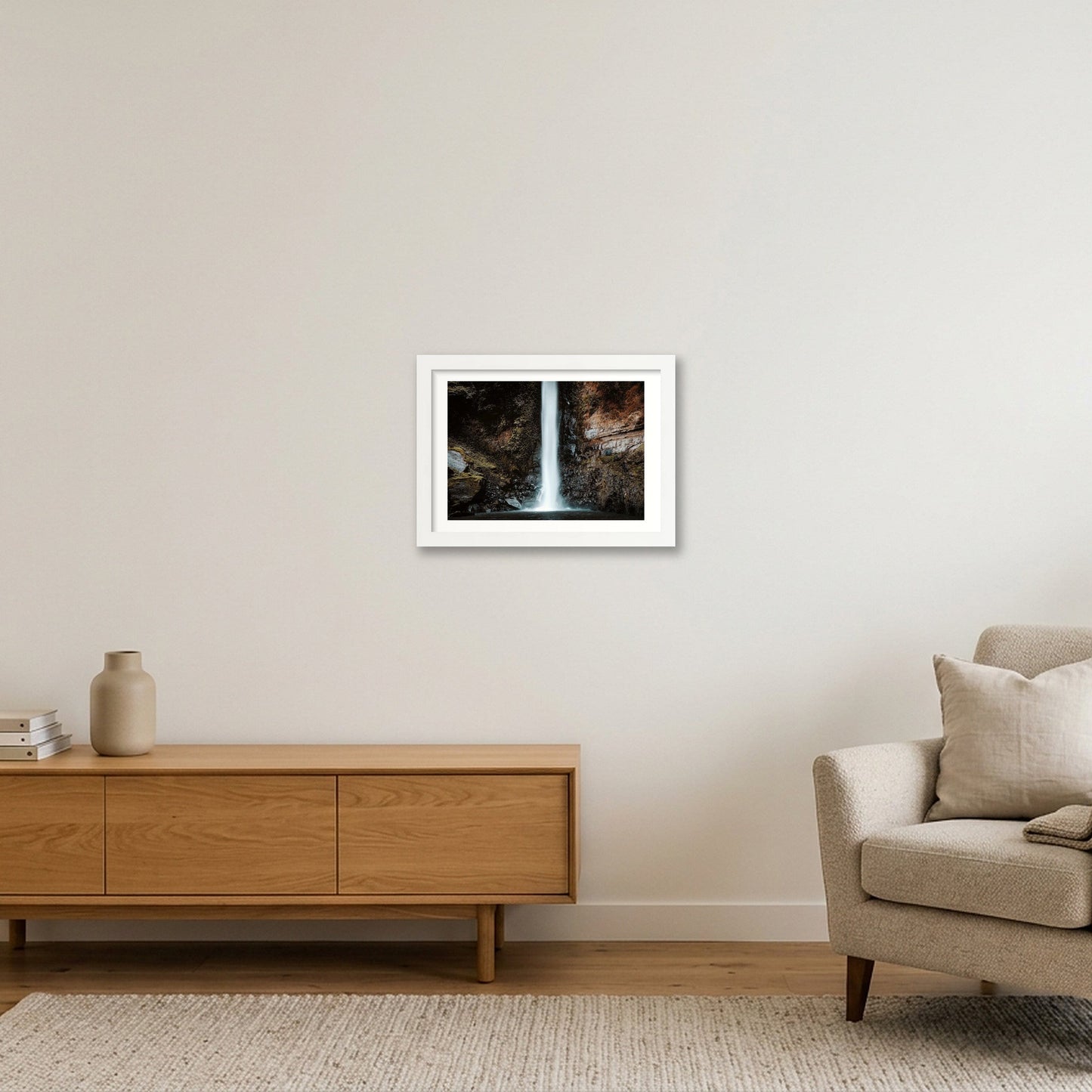 127 — A4 (30×21cm, 12×8") White Frame
