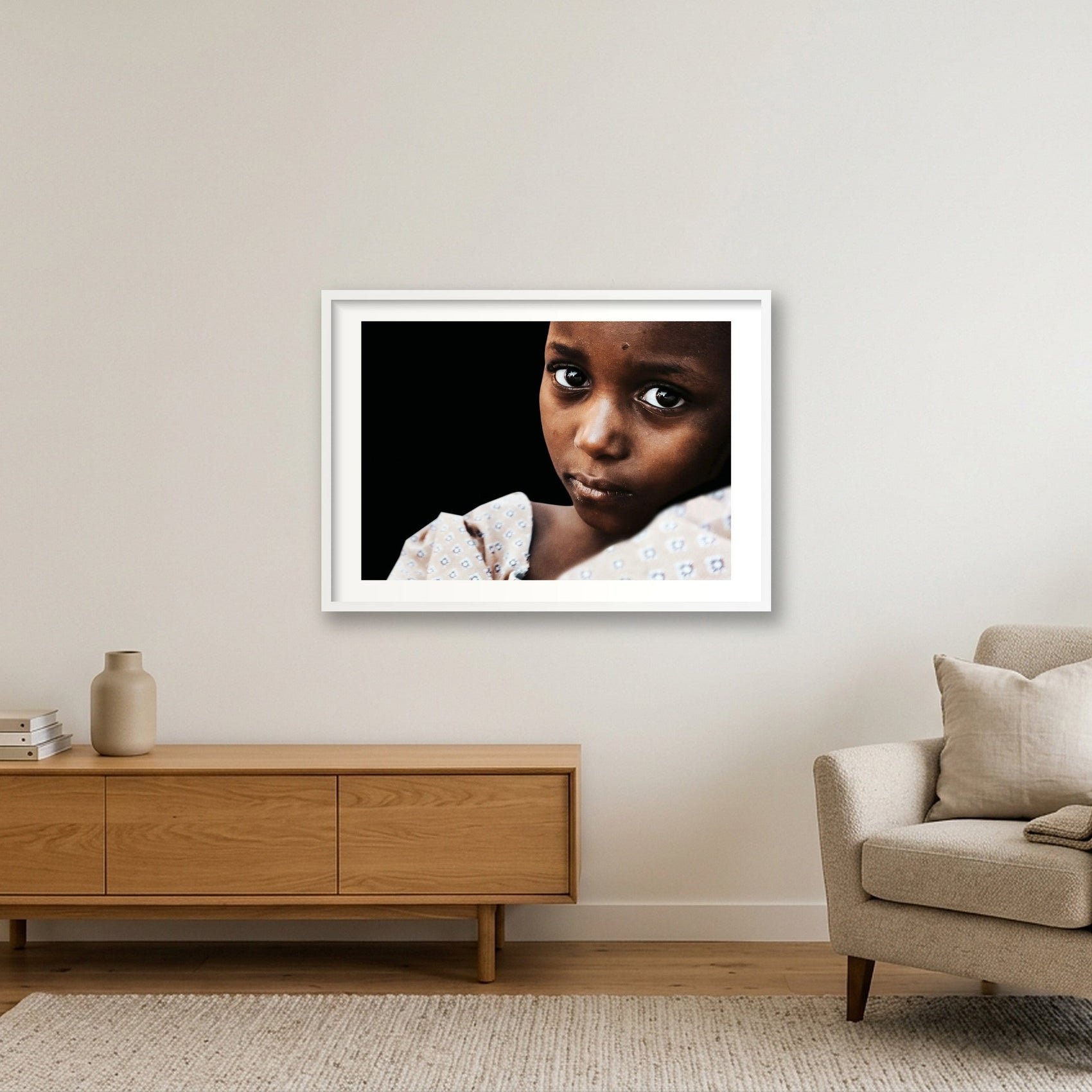 69 — 84×59cm, 33×23" White Frame