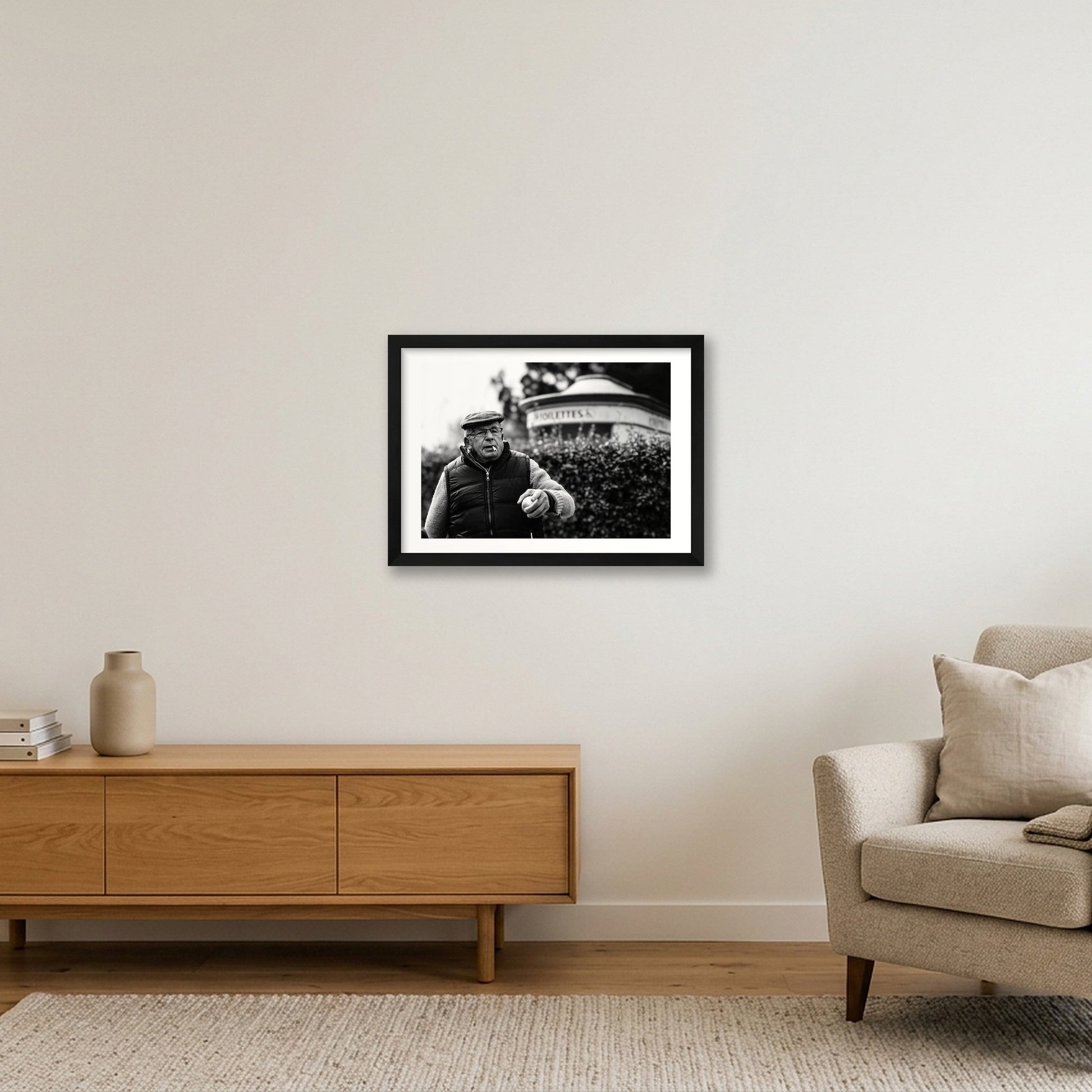 1874 — A3 (42×30cm, 17×12") Black Frame