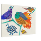 Colorful birds 1914 Atelier Martine Paul Poiret folk art canvas print #PD_303 - view 1