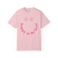 Summer Seashell T Shirt Gift For Her Happy To Be Here Tee Beach Vacation Outfit Coastal Shirt Pink Shell Graphic Birthday Top Cute Shirt