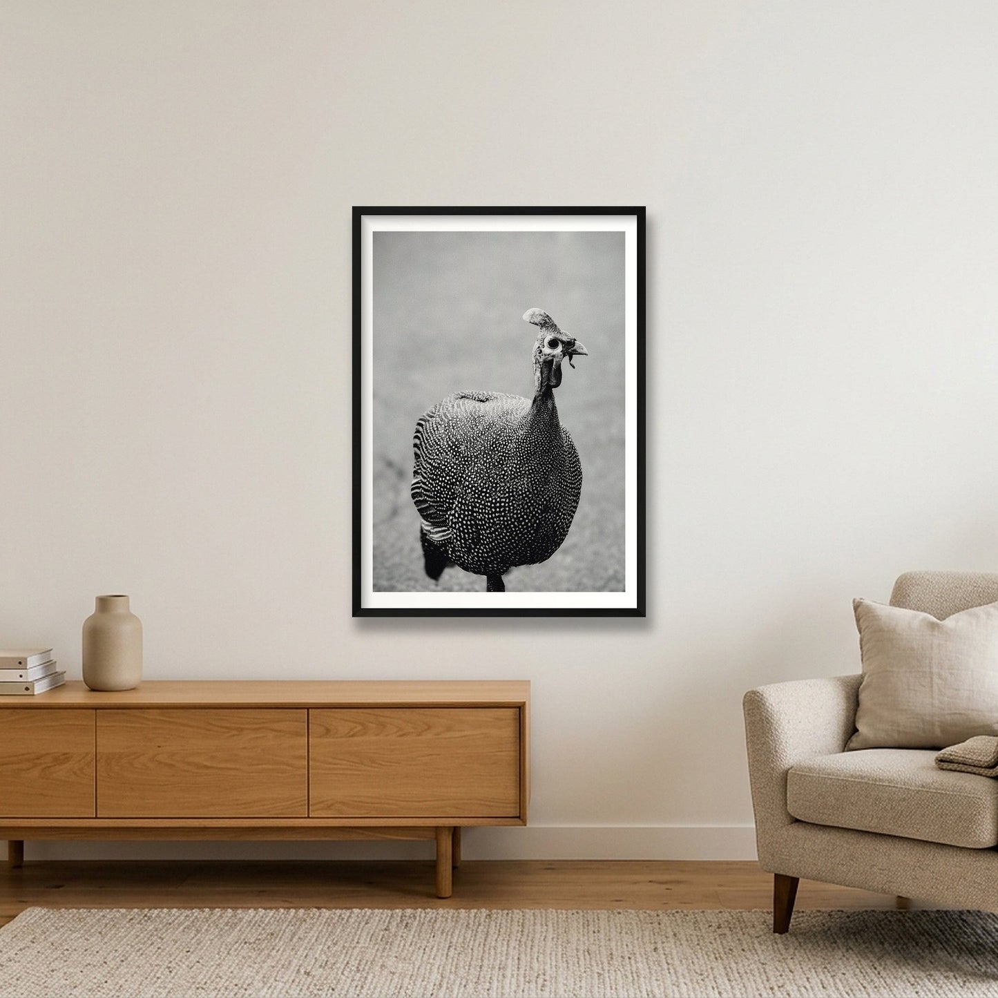 490 — 59×84cm, 23×33" Black Frame