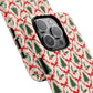 Christmas Tree Phone Case Gift For Sister Magnetic iPhone Cover Holiday Bow Pattern Tough Protective Accessory Winter Style Charm For Her