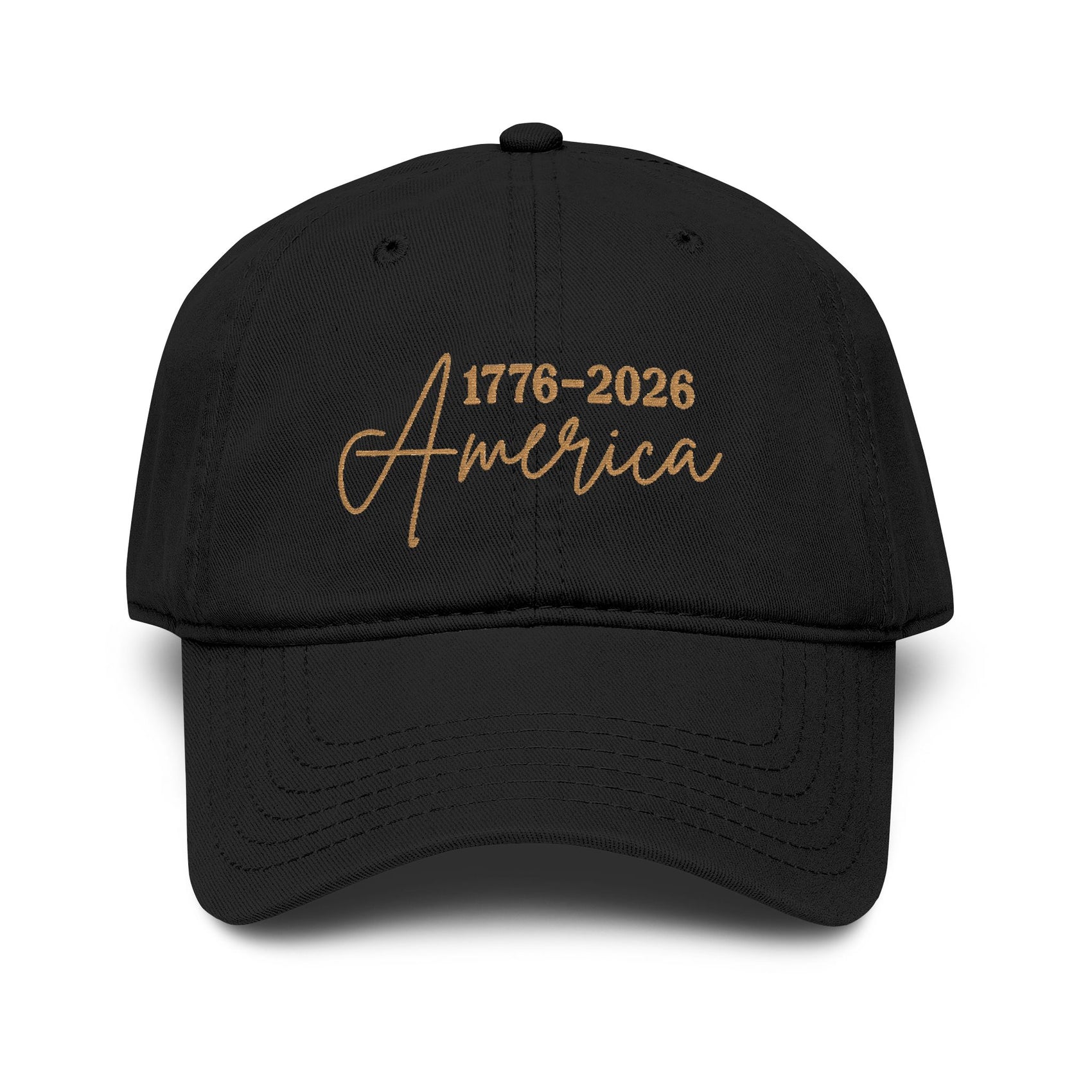 America 1776 2026 Hat For Birthday Gift USA 250th Anniversary Cap for Men America 250 Fourth Of July Hat Gift For Dad Black Patriotic Cap