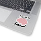 Brain Sticker For Mental Health Decal For Psychology Gift, Mood Tracker Sticker For Anxiety Awareness Gift For Psych Major Self Care Sticker