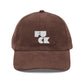 Funny Statement Embroidered Corduroy Hat Bold Graphic Cap Sarcastic Streetwear Outfit Casual Style Gift For Friends Trendy Hat