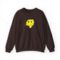 Yellow Heart Flower graphic sweatshirt | Crewneck