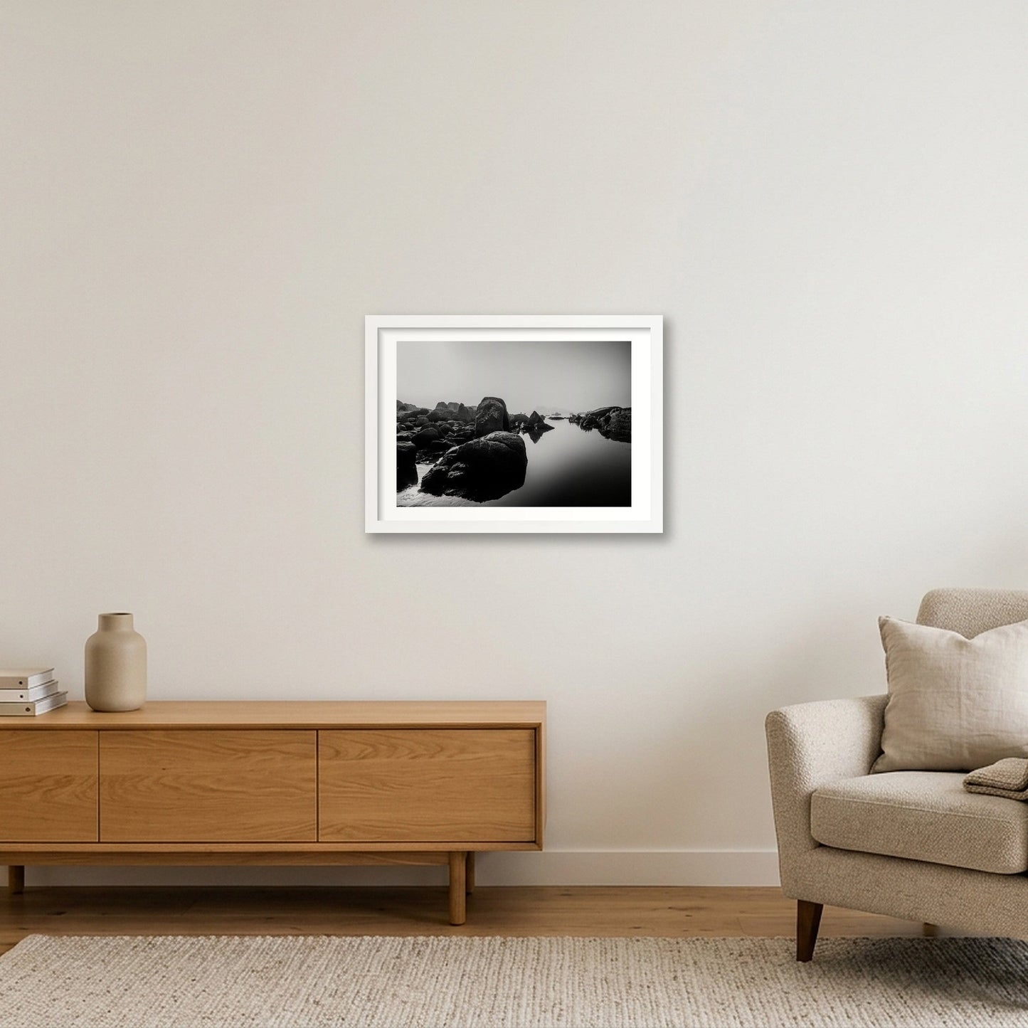 428 — A3 (42×30cm, 17×12") White Frame