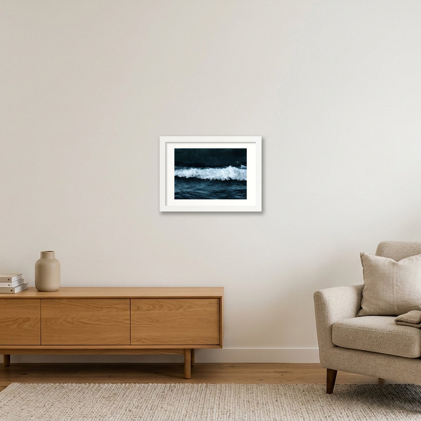 1820 — A4 (30×21cm, 12×8") White Frame