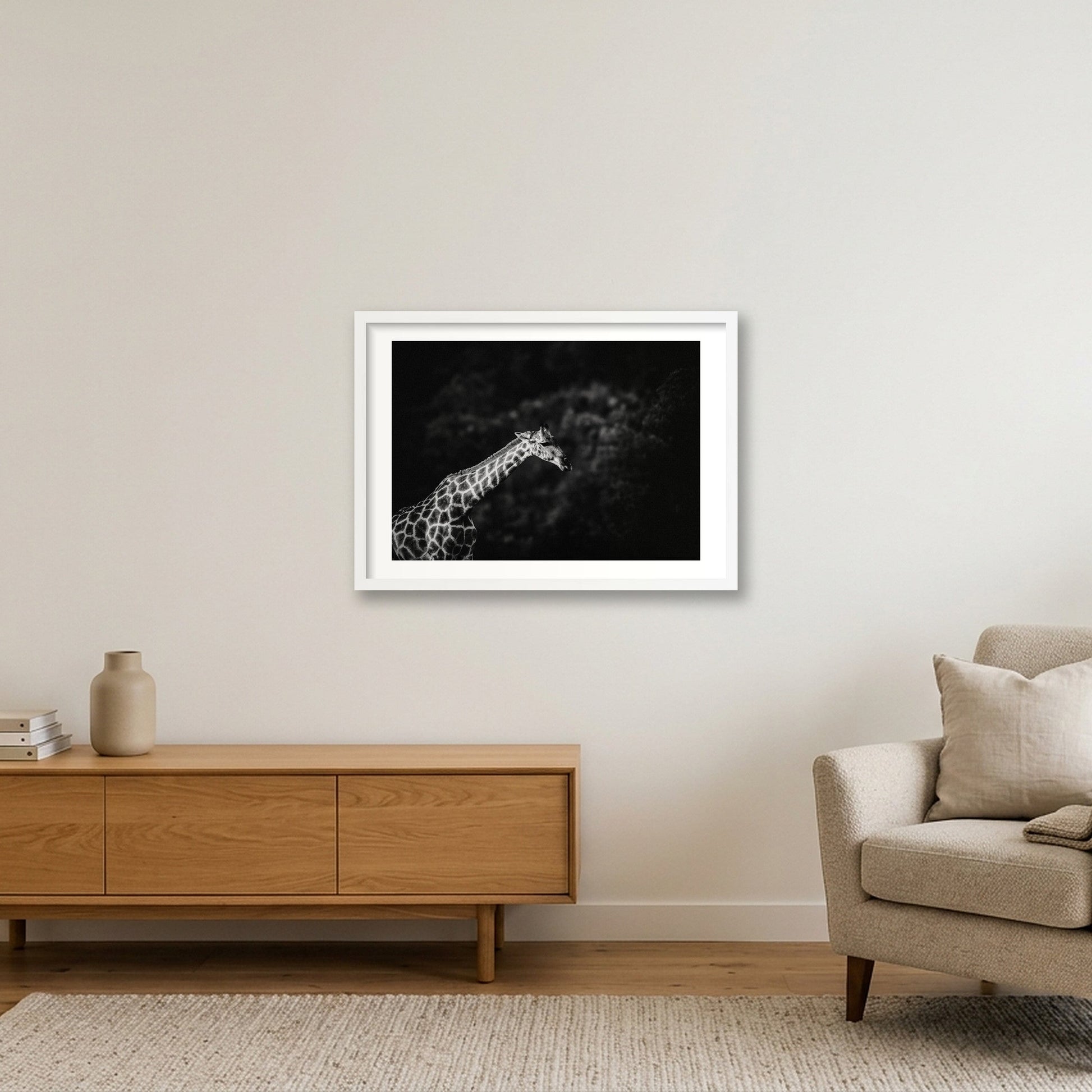 432 — 59×42cm, 23×17" White Frame