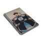 SUMMER - famous Painting Emperor Portrait Spiral Journal – Vintage Qing Dynasty Art Notebook