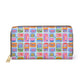 Cute Summer Purse Portugal Sardine Wallet For Travel Organizer Mediterranean Clutch Coastal Purse Gift For Woman Europe Vacation Accessory