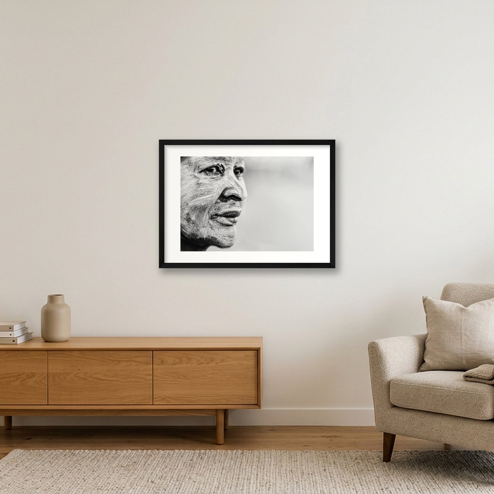 1863 — 59×42cm, 23×17" Black Frame