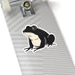 Minimal Frog Vinyl Sticker For Laptop Japanese Kawaii Gift Idea Animal Journal Sticker Water Bottle Decor Creative Planner Gift For Student