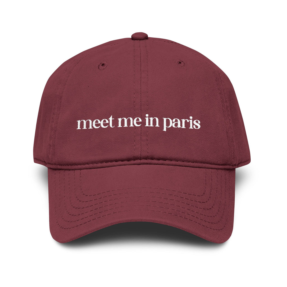 Embroidered Paris Hat For Summer Vacation Paris Travel Hat Gift For France Lover Romantic City Hat Europe Trip Outfit For Travel Lover Gift