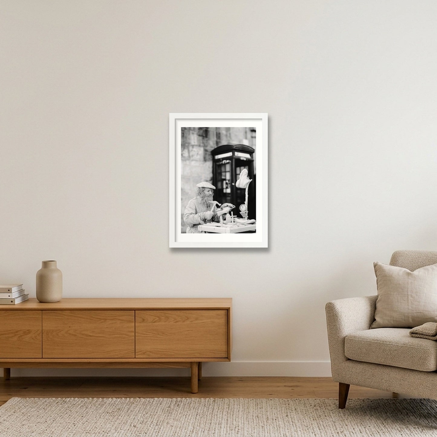 434  — A3 (30×42cm, 12×17") White Frame