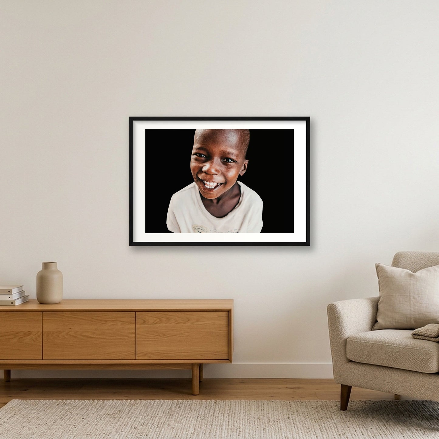 8 — 84×59cm, 33×23" Black Frame