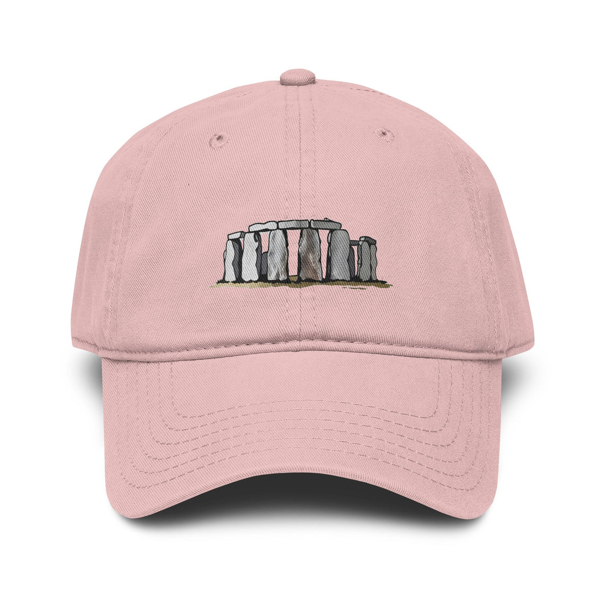 Stonehenge Hat UK Souvenir Cap For Travel Lovers Hat England Gift Minimalist Embroidered Cap Tourist Gift London Trip Hat For British Friend