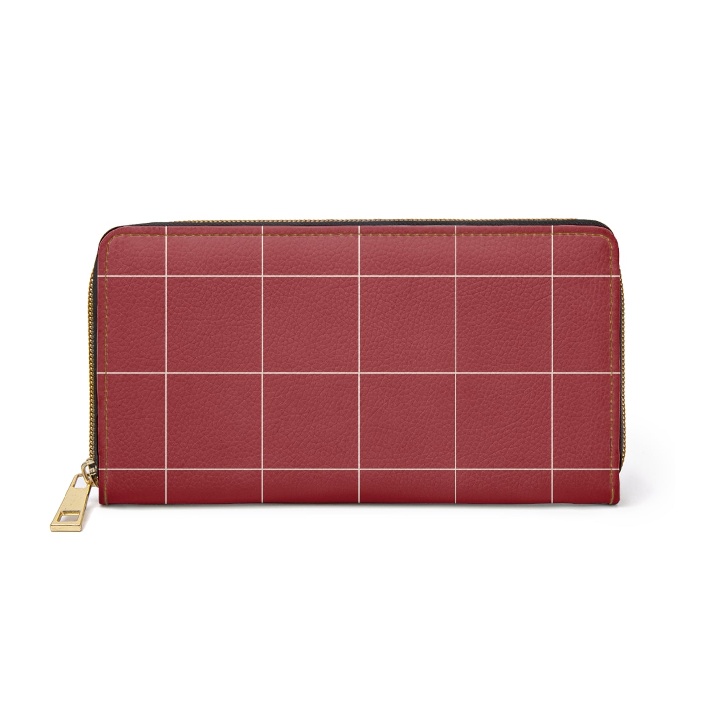 Red Checkered Purse For Trendy Fashion Minimalist Wallet Holiday Gift For Sister Summer Travel Organizer Chic Clutch Birthday Present Bag