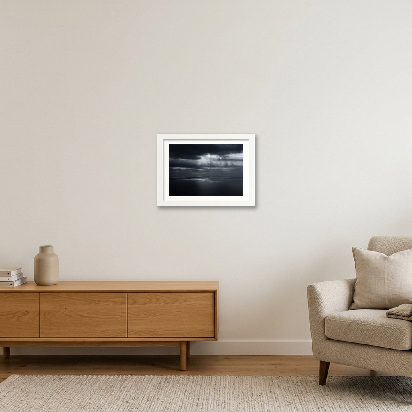 488 — A4 (30×21cm, 12×8") White Frame