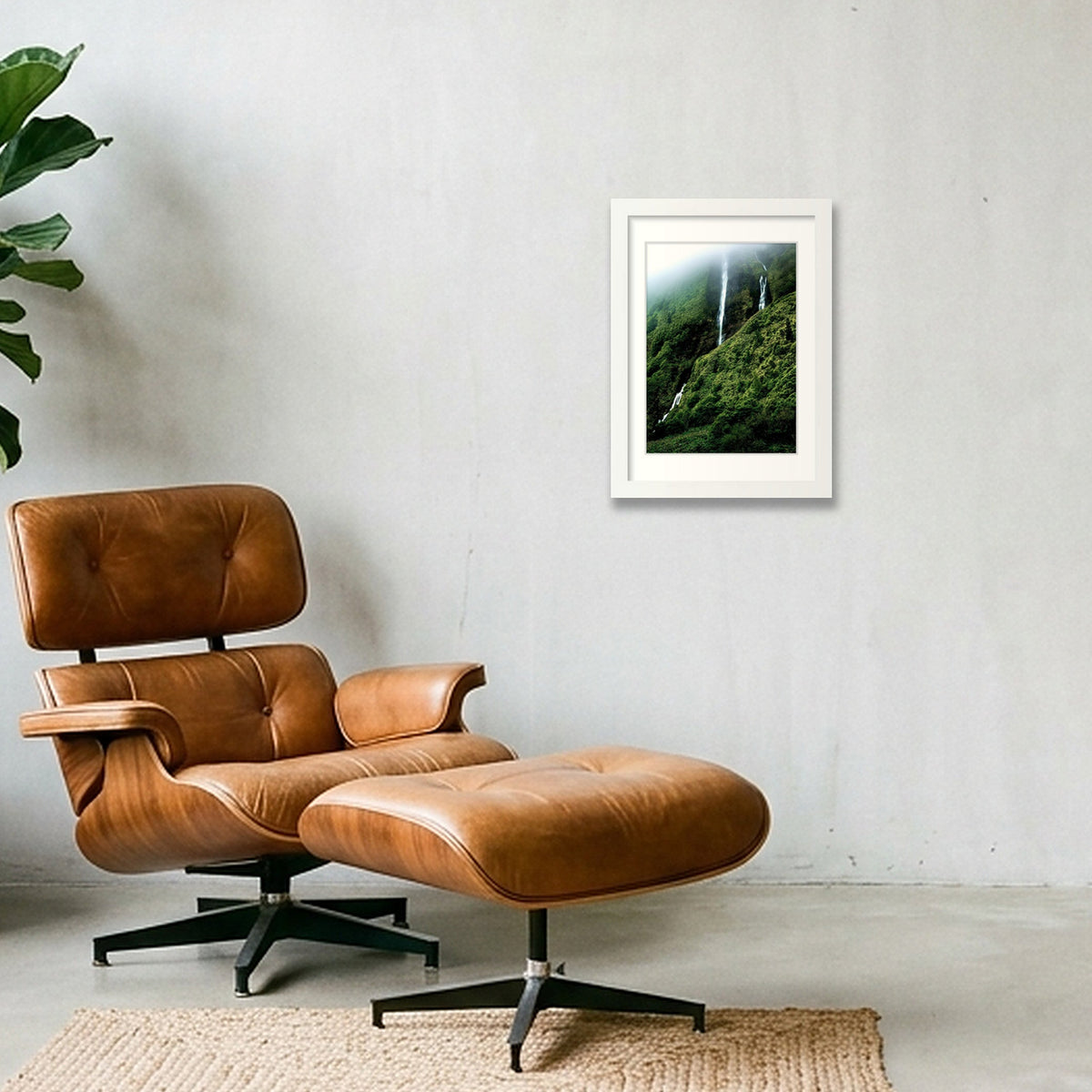 629  — A4 (21×30cm, 8×12") White Frame