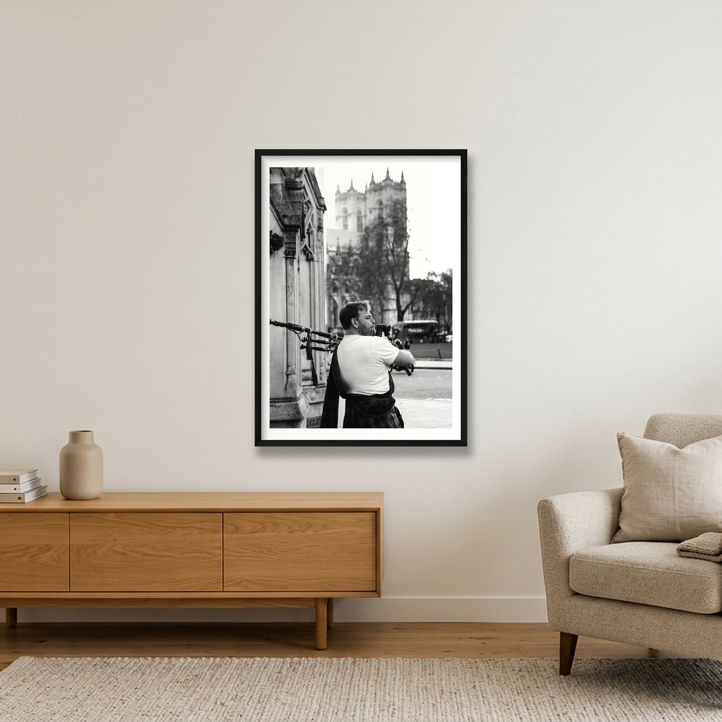 1870 — 59×84cm, 23×33" Black Frame