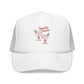 CHRISTMAS - Sparkle Season champagne glasses Foam Trucker Hat | festive holiday cocktail design
