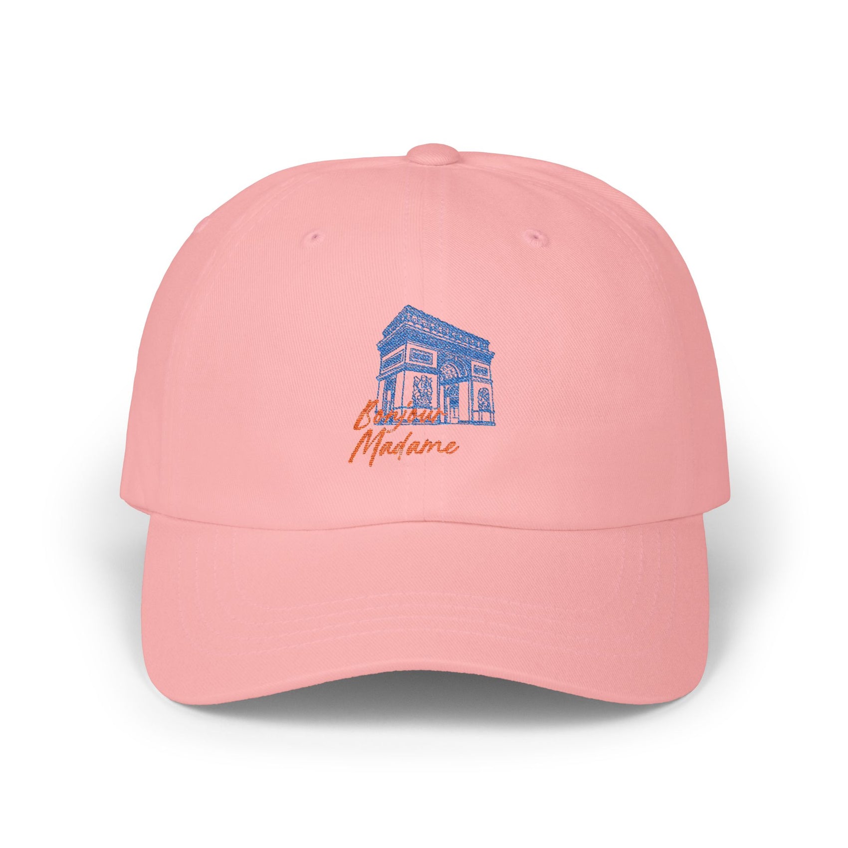 Classic Dad Cap with Charming Architecture Design, Casual Hat, Gift for Dads, Father's Day Accessory, Summer Sun Protection