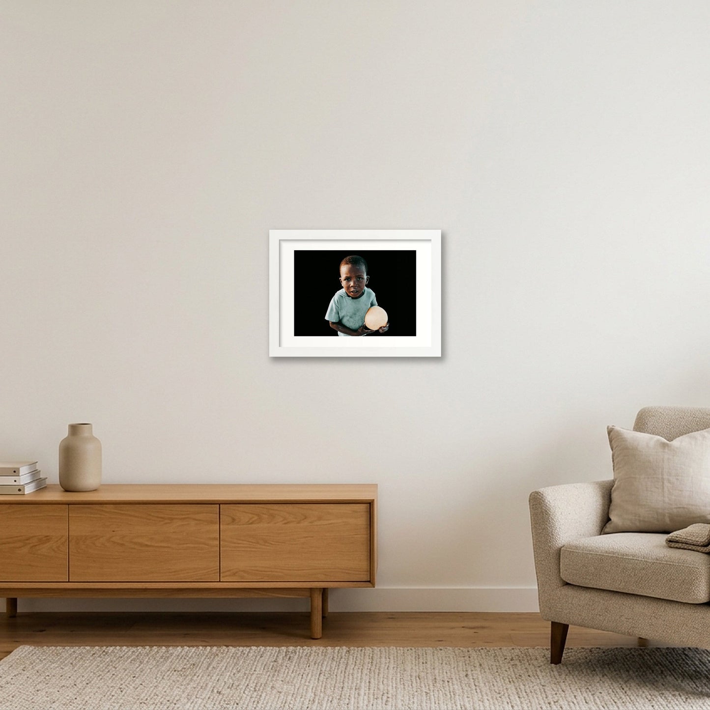 74 — A4 (30×21cm, 12×8") White Frame