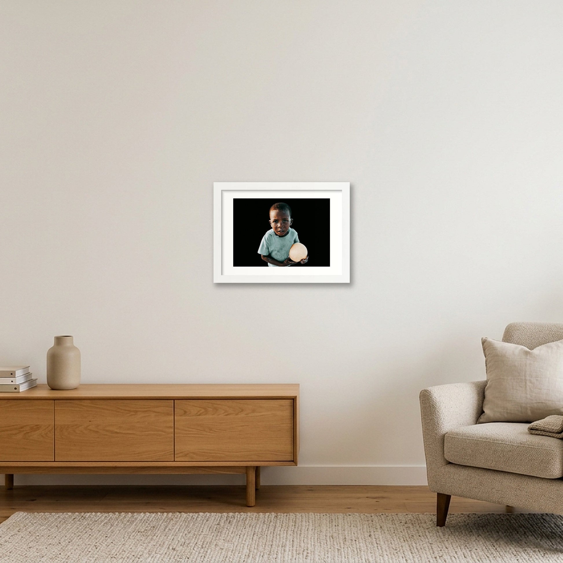 74 — A4 (30×21cm, 12×8") White Frame