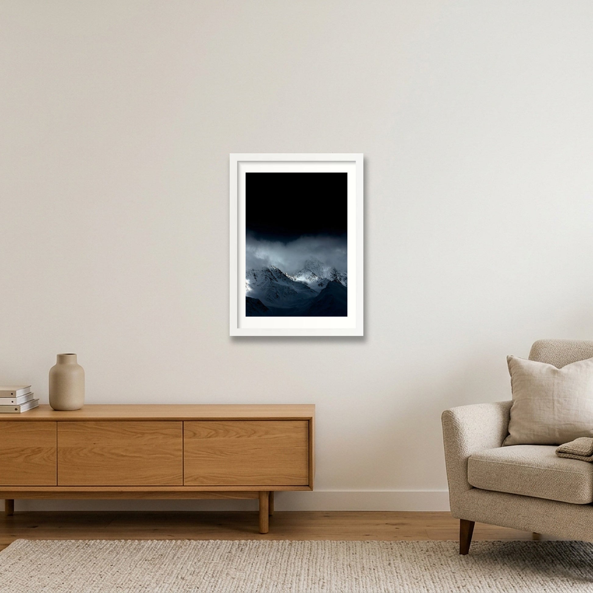 406 — A3 (30×42cm, 12×17") White Frame