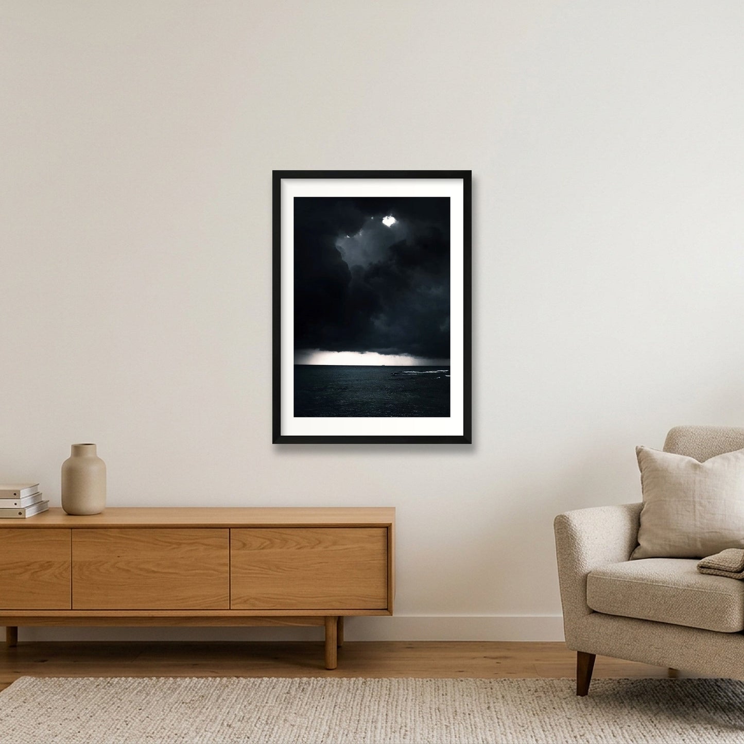 464 — 42×59cm, 17×23" Black Frame