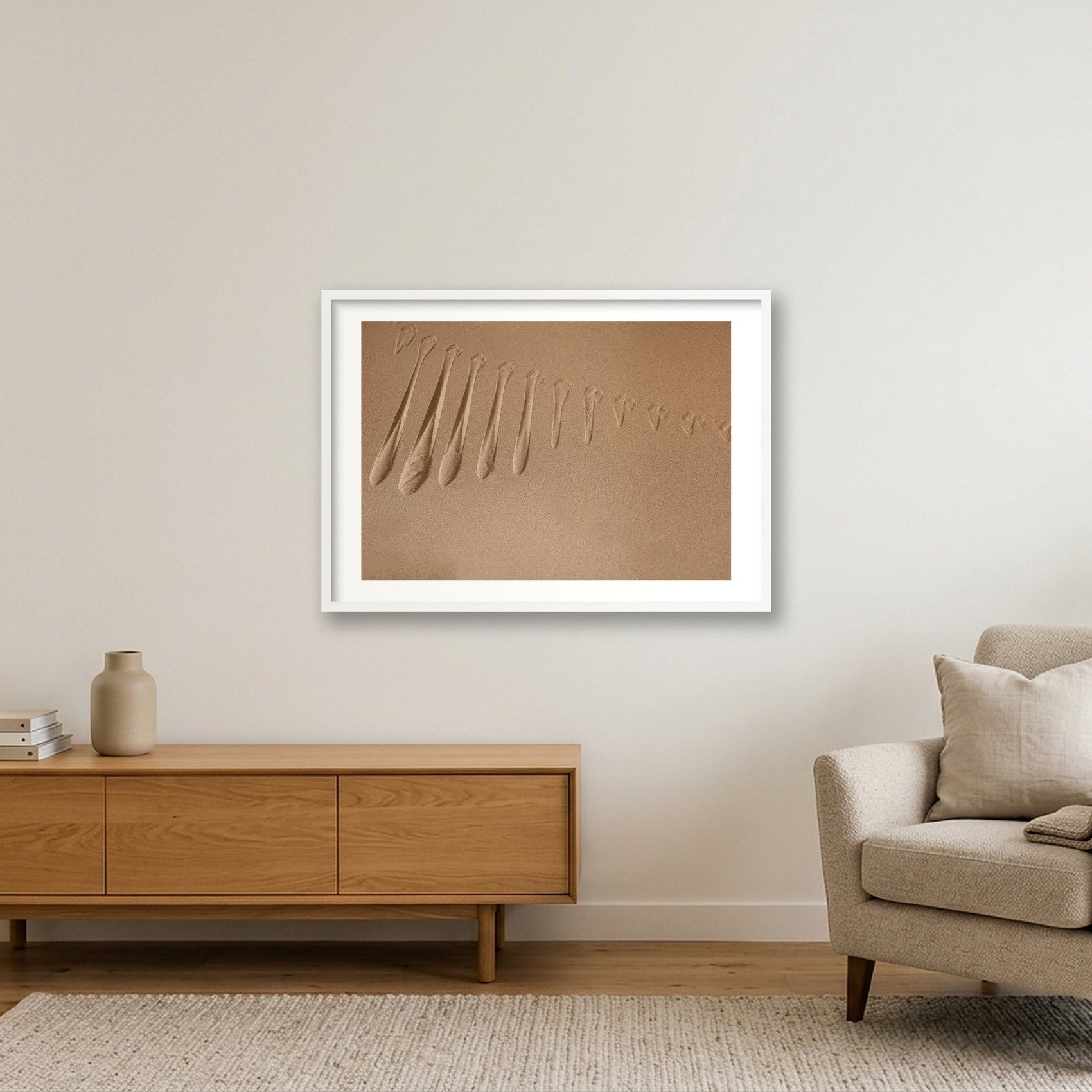 1901 — 84×59cm, 33×23" White Frame