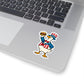 4th of July Sticker For Goose Lover Gift Silly Goose Sticker Independence Day Laptop Decal Memorial Day Water Bottle Funny Hamburger Sticker