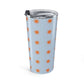 Tumbler Gift For Her Birthday Blue Star Pattern Tumbler Cup Stainless Steel Travel Mug Insulated Coffee Cup Cute Summer Drinkware Gift