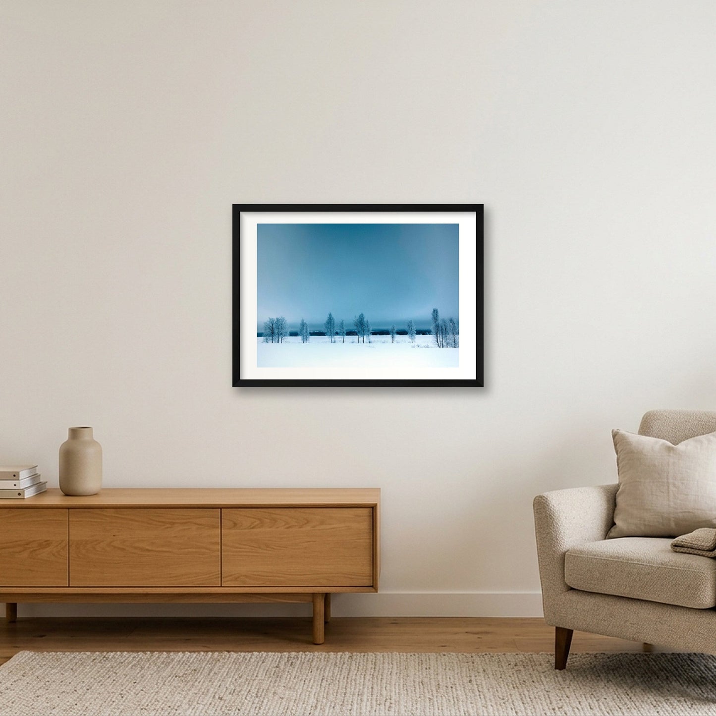 448 — 59×42cm, 23×17" Black Frame