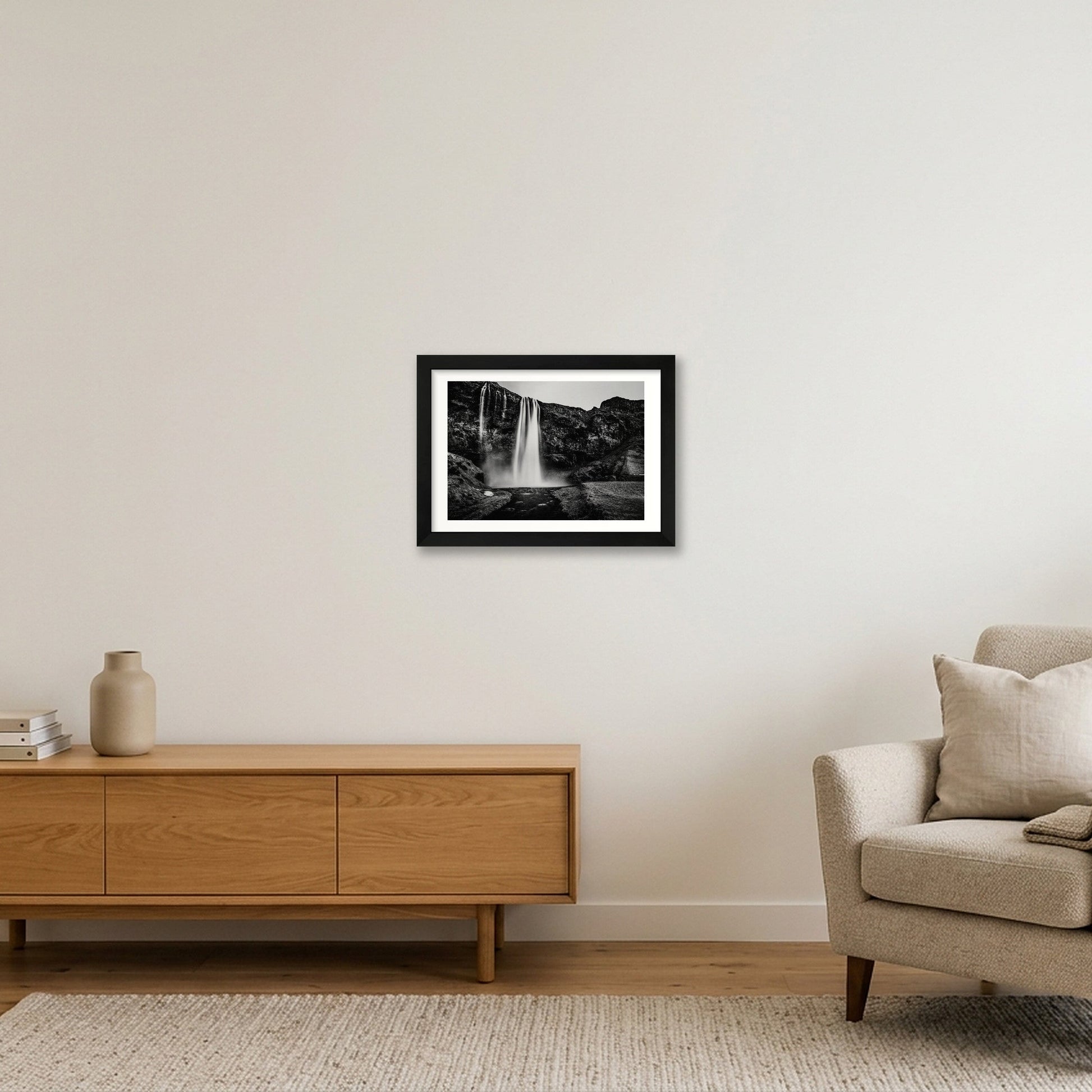 431 — A4 (30×21cm, 12×8") Black Frame