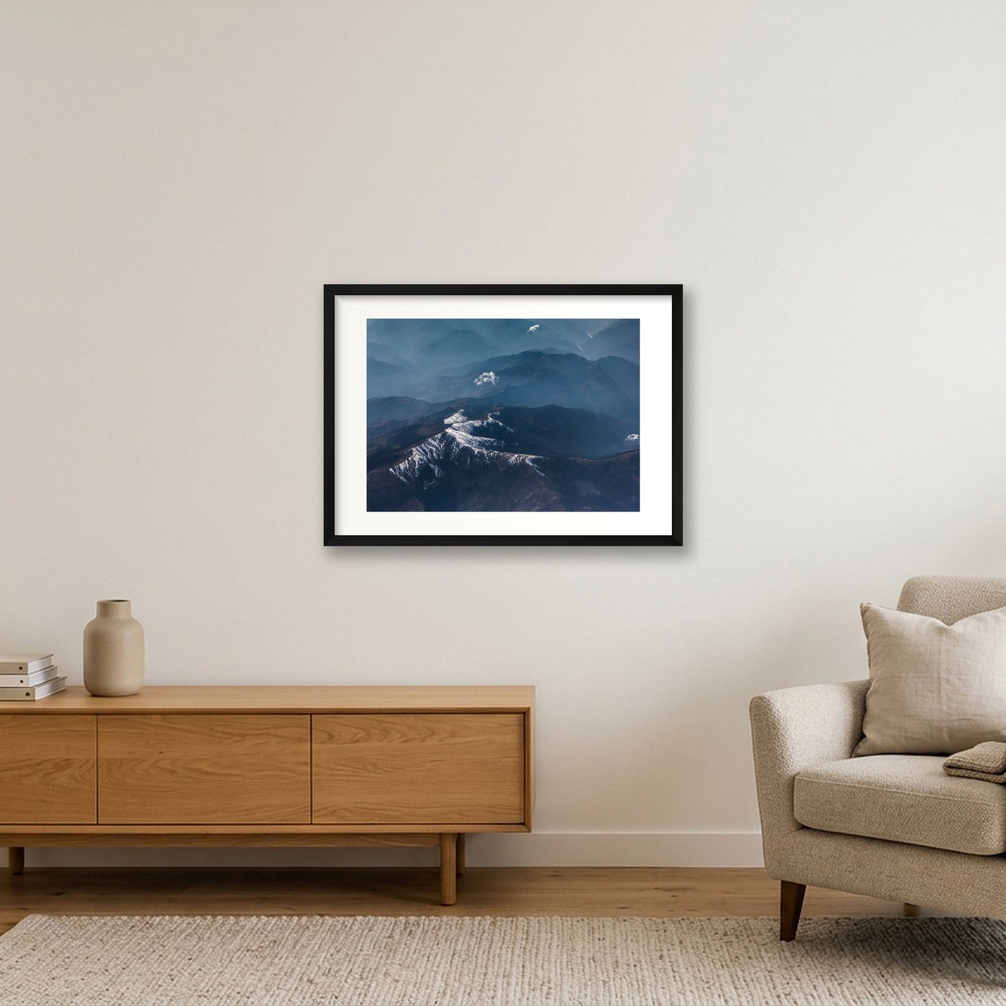 97 — 59×42cm, 23×17" Black Frame
