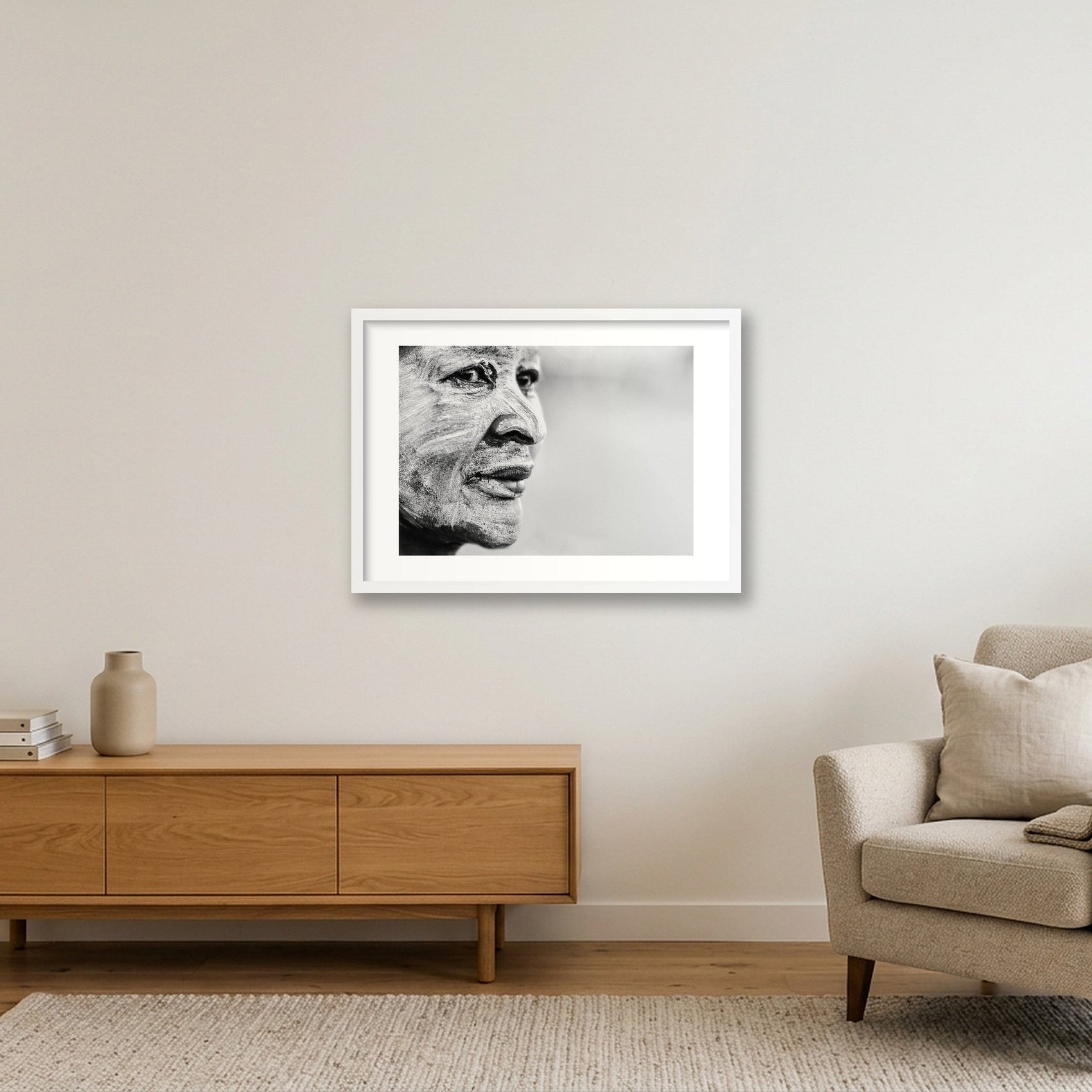 1863 — 59×42cm, 23×17" White Frame
