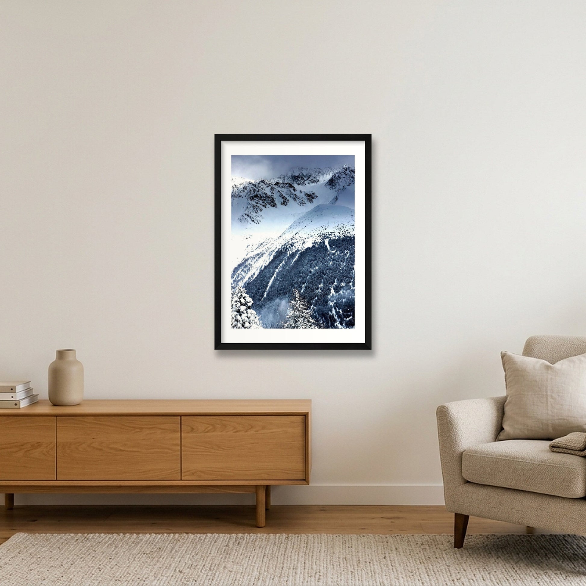436 — 42×59cm, 17×23" Black Frame