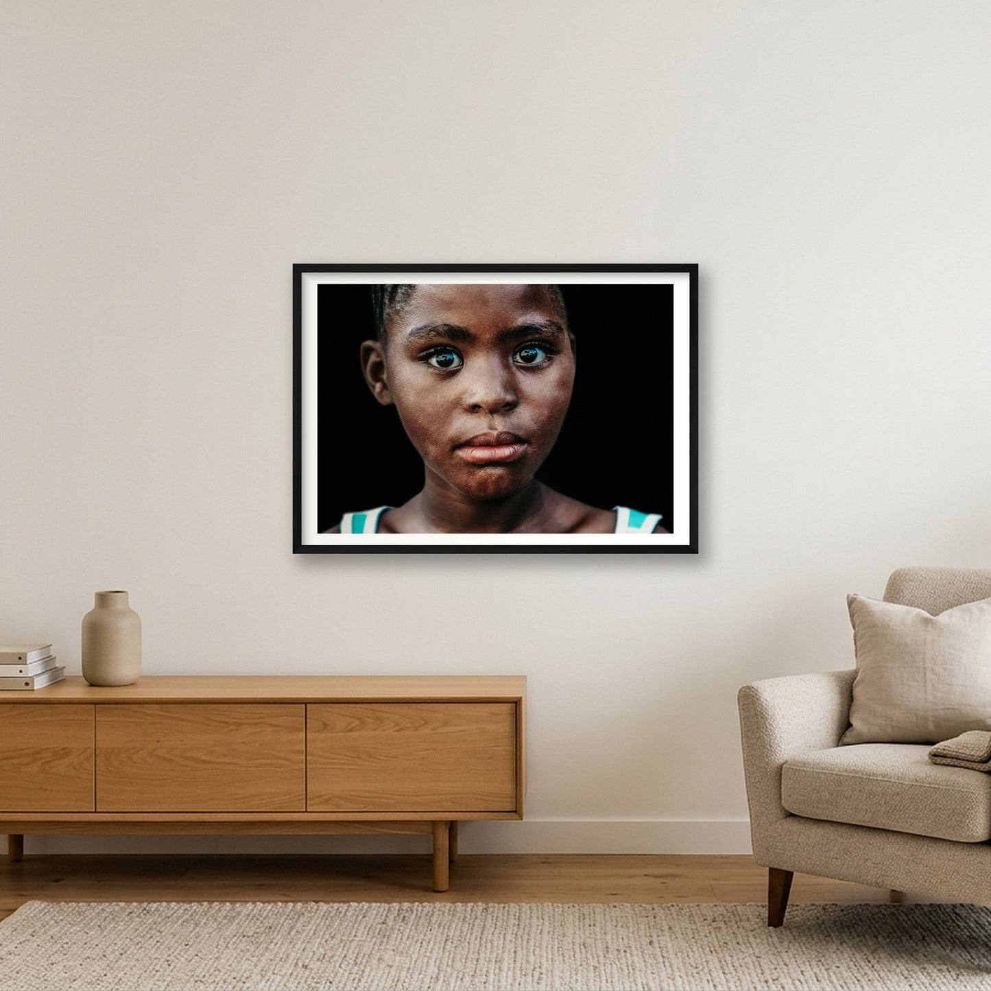1878 — 84×59cm, 33×23" Black Frame