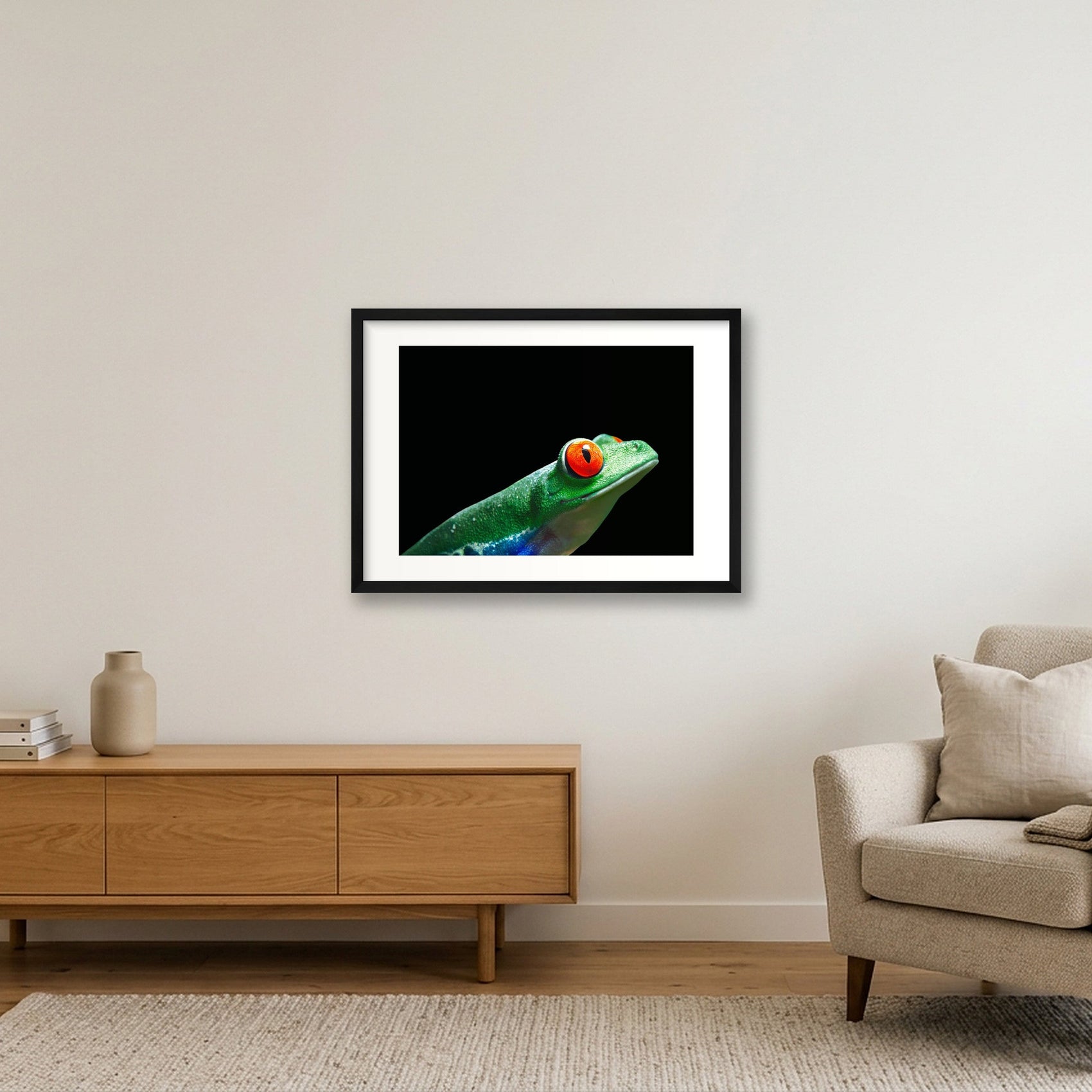44 — 59×42cm, 23×17" Black Frame