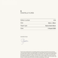 5 — Certificate of Authenticity