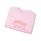Dancing Highland Cow Christmas Sweatshirt Gift For Girlfriend Holiday Present For Mom Cute Festive Winter Pullover Top Seasonal Outfit Style