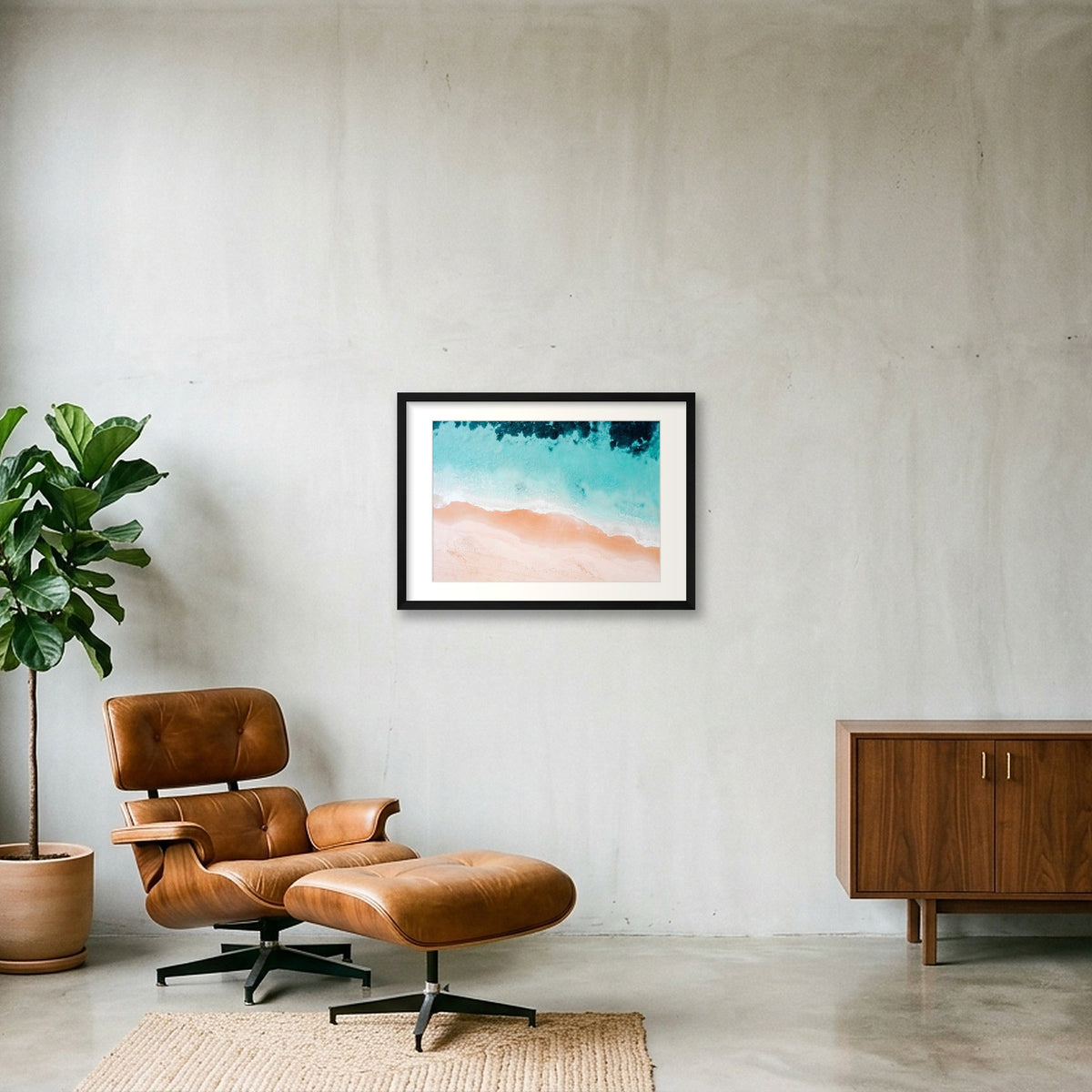 42 — 59×42cm, 23×17" Black Frame